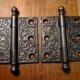 Cast Iron Ball top Hinges 2-1/2"