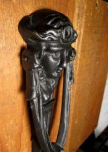 Iron Figural Door Knocker