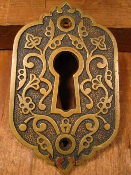 Large Bronze Key Hole Cover