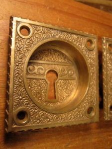 Bronze Pocket Door Pull
