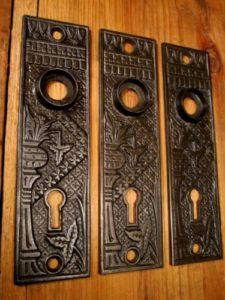Iron Door Plates