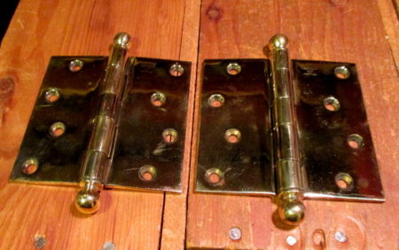 4-1/2" x 4-1/2" Ball Top Hinges
