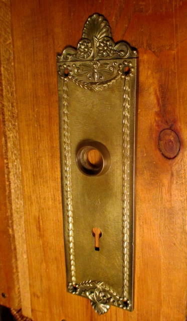 Bronze Interior Door Plate