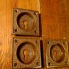 Antique Bronze Pocket Door Pull