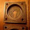 Antique Bronze Pocket Door Pull