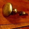 Early Brass Bell Pull Knob