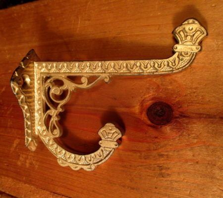 Ornate Iron Coat Hook