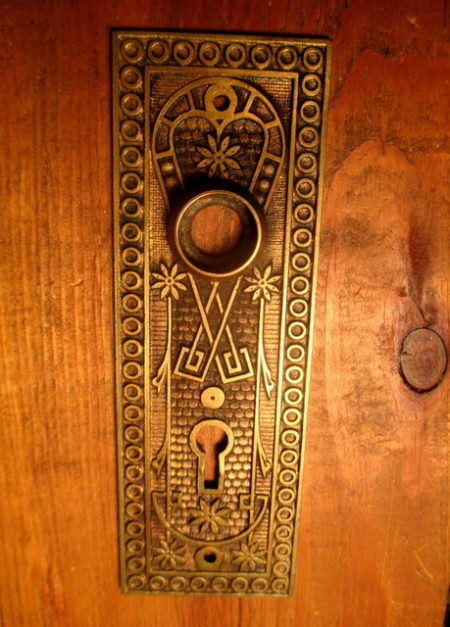 Bronze Interior Door Plate