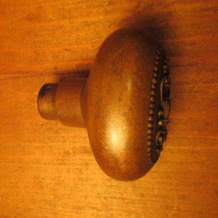 Oval Bronze Door Knob