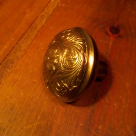 Ornate Cast Bronze Knob