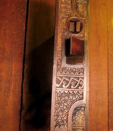 Bronze Exterior Mortise Door Lock