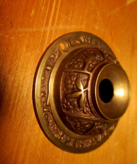 Bronze Electric Door Bell Ringer Cover
